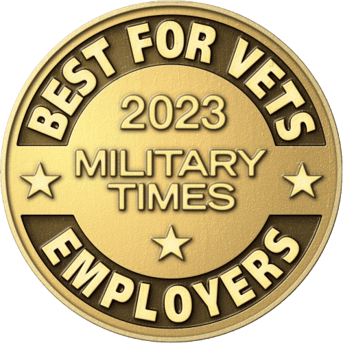 Best for Vets Employers 2023 Military Times Logo