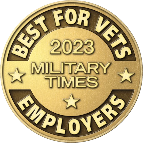 Best for Vets Employers 2023 Military Times Logo