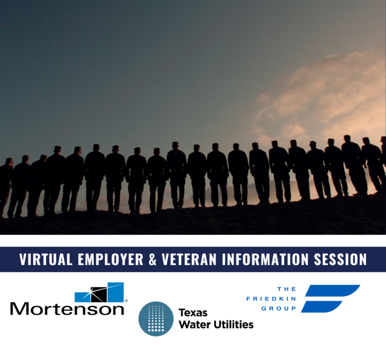 Oct. 24 Virtual Employer & Veteran Information Session graphic