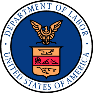 Seal of the United States Department of Labor Logo