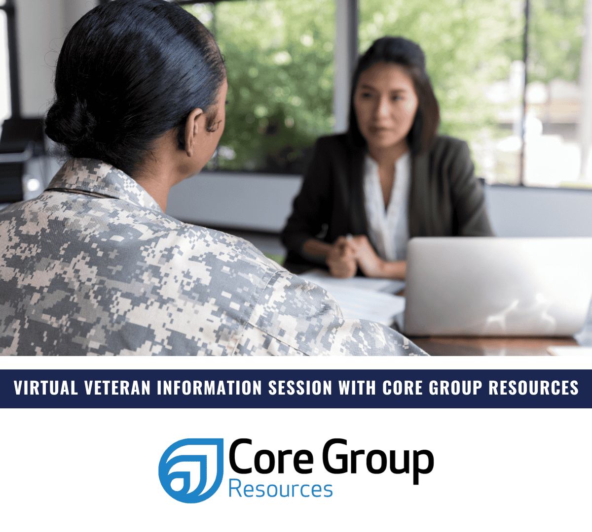 Nov. 19 Virtual Veteran Information Session with Core Group Resources ...