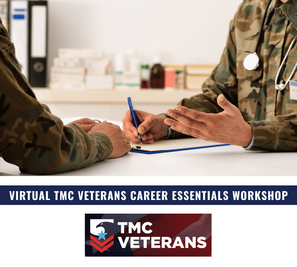 Virtual TMC Veterans Career Essentials Workshop - NextOp