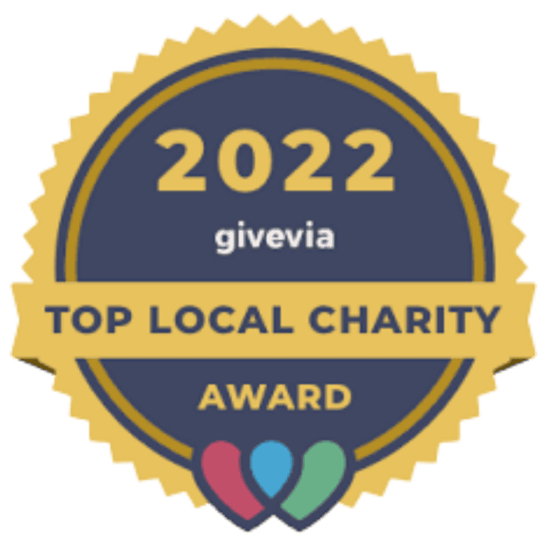 givevia top local charity logo